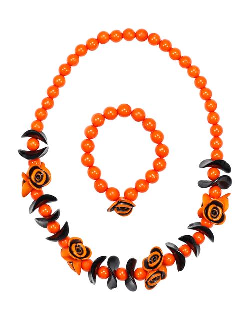 orange plastic pendant - 14289872 - Very Small Image - 1
