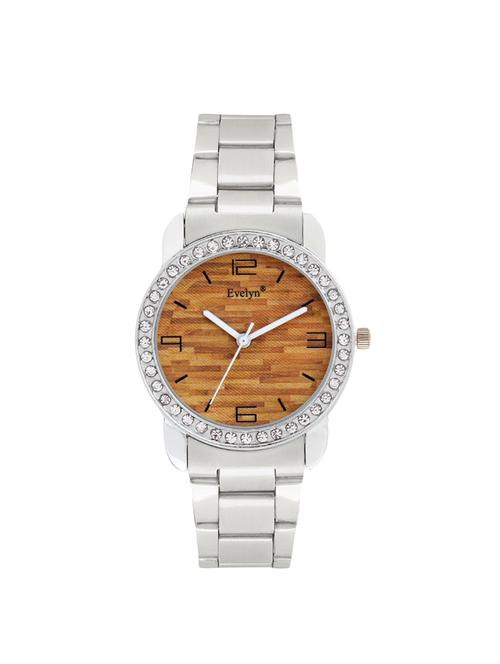 evelyn analogue tan colour dial girls watches-eve-644 - 14296734 - Very Small Image - 1