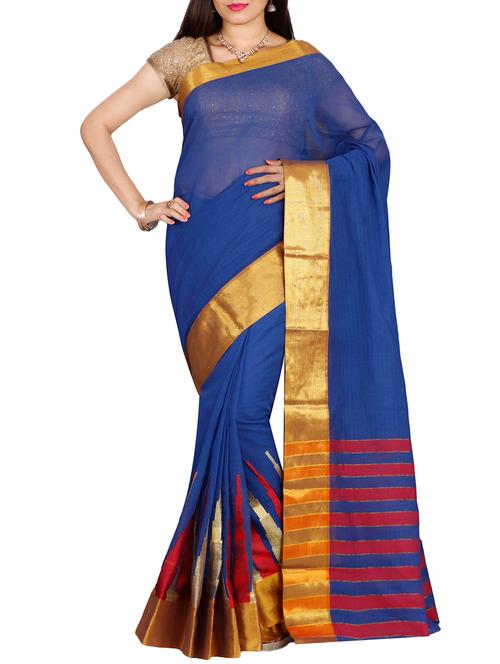 the chennai silks cotton silk jacquard saree - 14315812 - Very Small Image - 1