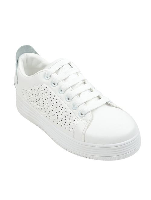 white lace-up sneaker - 14315956 - Very Small Image - 1