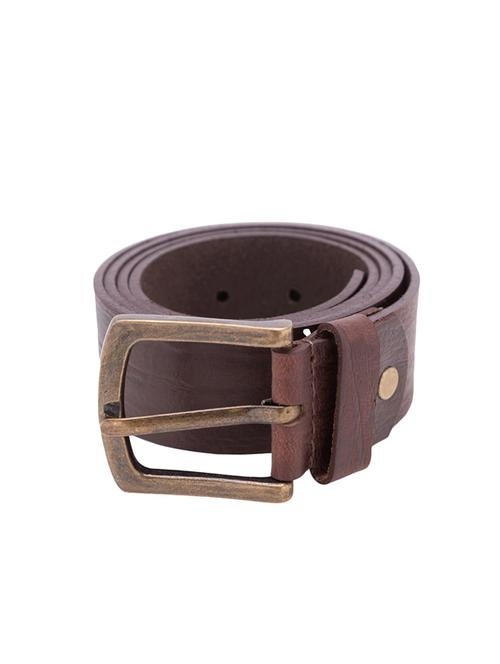 brown leather belt - 14316494 - Very Small Image - 1