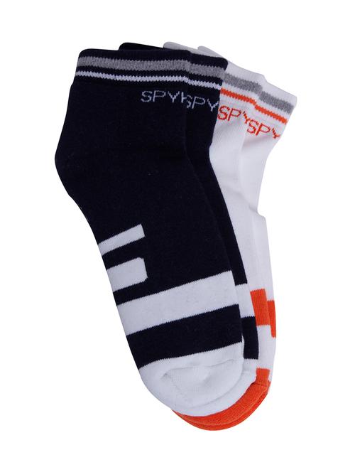 multi colored set of 2 cotton sock - 14316519 - Very Small Image - 1