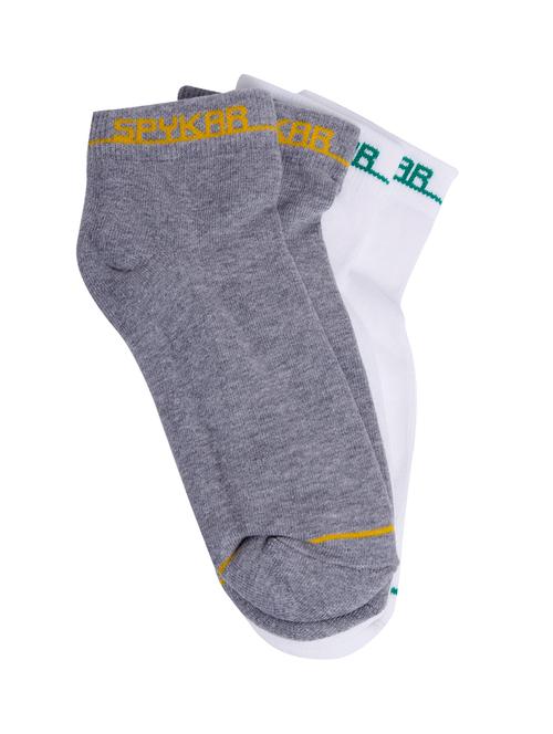 multi colored set of 2 cotton sock - 14316524 - Very Small Image - 1