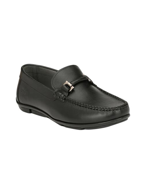 black leather slip on loafer - 14316665 - Very Small Image - 1