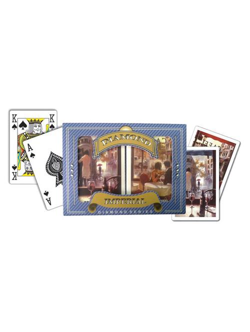 imperial bridge playing cards - ace 100% plastic - 4-pip index - 14316834 - Very Small Image - 1