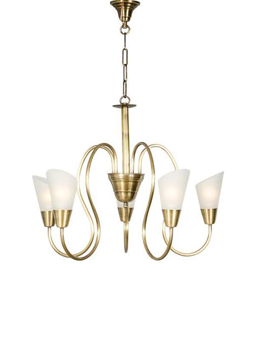 fos lighting modern cone antique brass chandelier - 14319091 - Very Small Image - 1