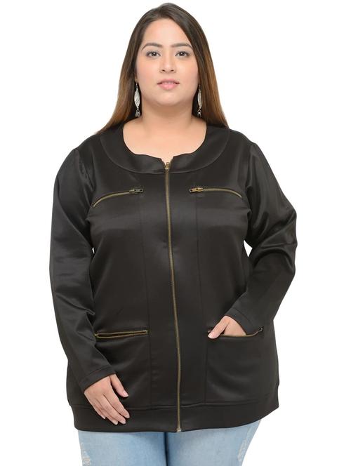 solid black jacket - 14319412 - Very Small Image - 1