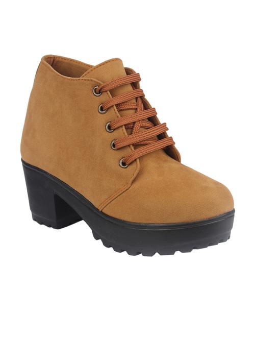 tan suede ankle boot - 14320479 - Very Small Image - 1