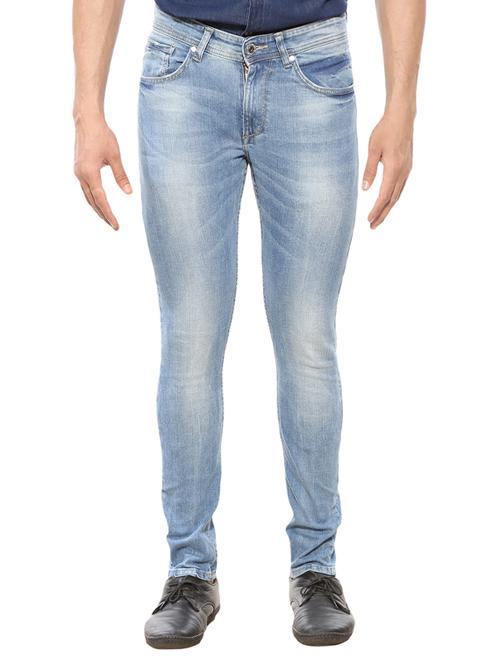 blue cotton jean - 14321480 - Very Small Image - 1