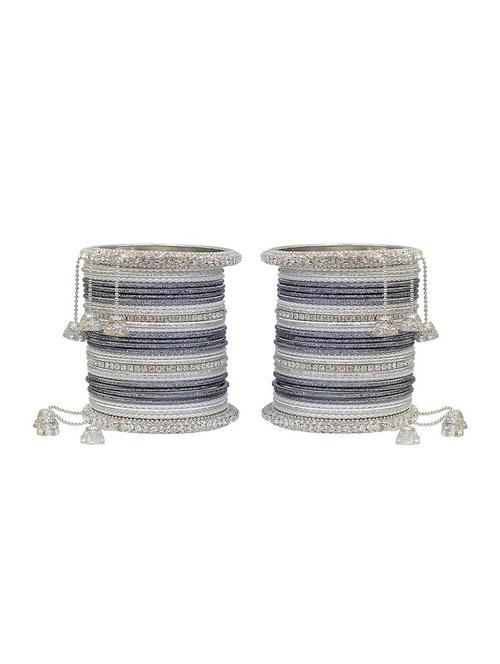grey metal bangles - 14323726 - Very Small Image - 1