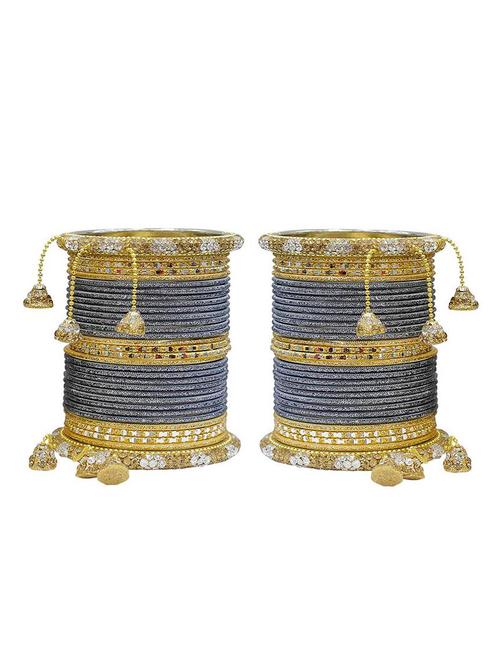 grey metal bangles - 14323766 - Very Small Image - 1