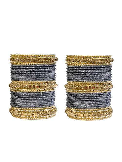 grey metal bangles - 14323780 - Very Small Image - 1
