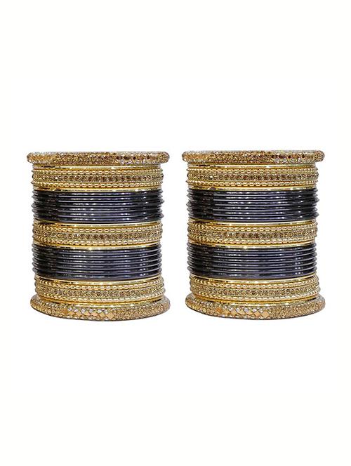 black gold tone bangle - 14323869 - Very Small Image - 1
