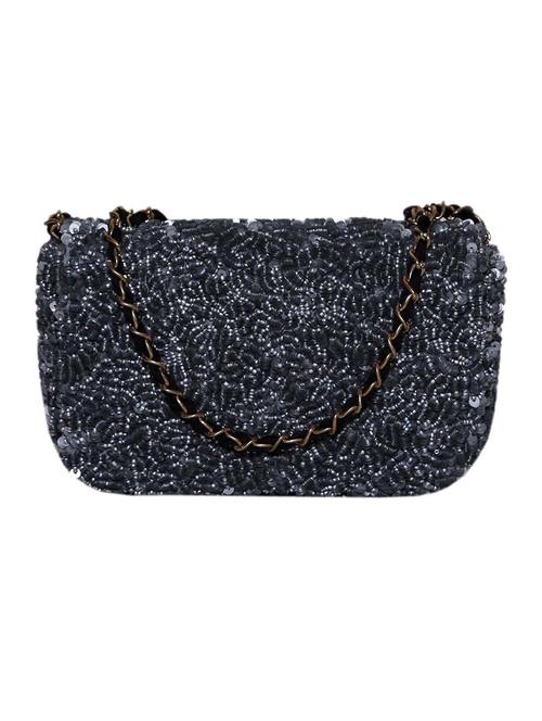 black cotton box clutch - 14325328 - Very Small Image - 1