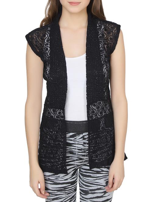 black net casual shrug - 14329418 - Very Small Image - 1