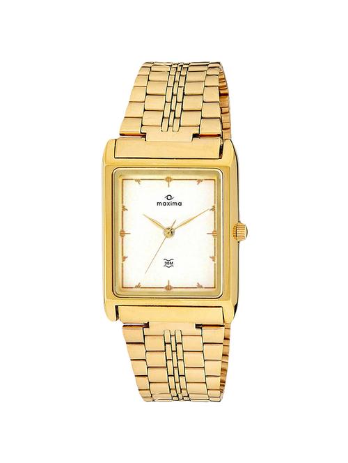 maxima gold dial watch for men - 06096cmgy - 14330802 - Very Small Image - 1