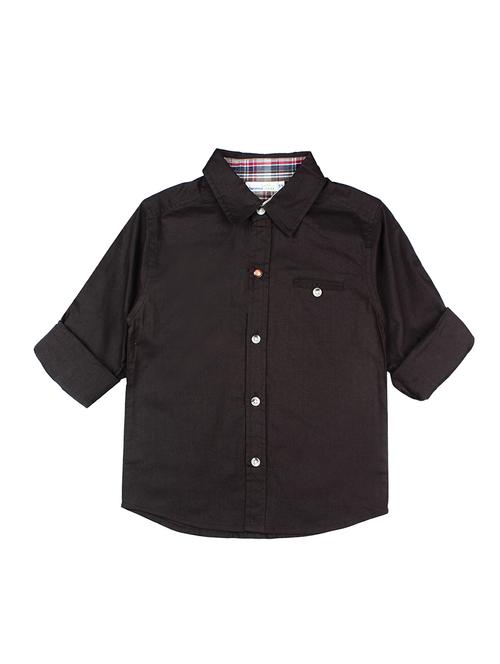 curve hem roll up sleeved shirt - 14331303 - Very Small Image - 1