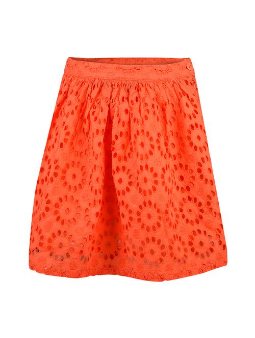orange cotton maxi skirt - 14331314 - Very Small Image - 1