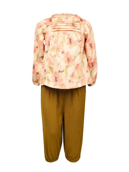 multi colored cotton full length sets twin & jump suit - 14331472 - Very Small Image - 1