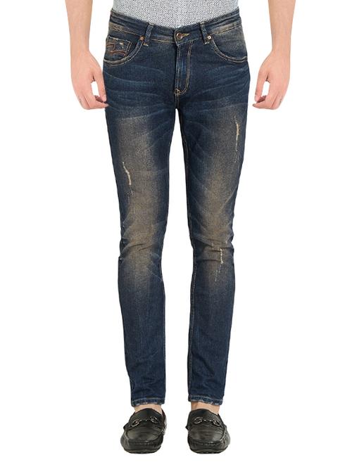 blue cotton jean - 14332014 - Very Small Image - 1