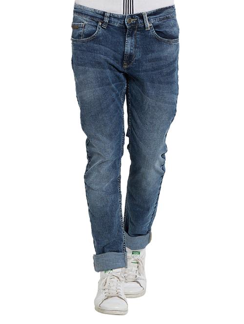 blue cotton jean - 14332029 - Very Small Image - 1