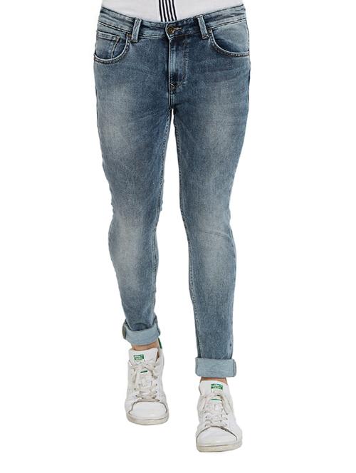 blue light washed jeans - 14332056 - Very Small Image - 1