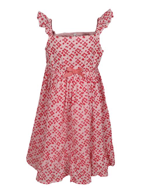 red cotton frock - 14333862 - Very Small Image - 1