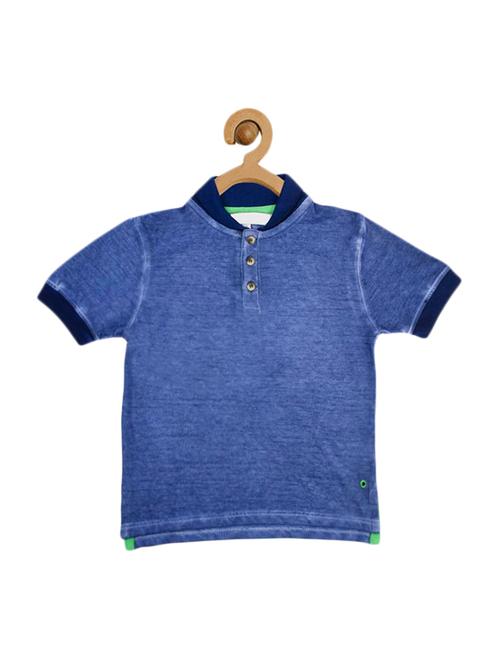 blue cotton tshirt - 14334230 - Very Small Image - 1