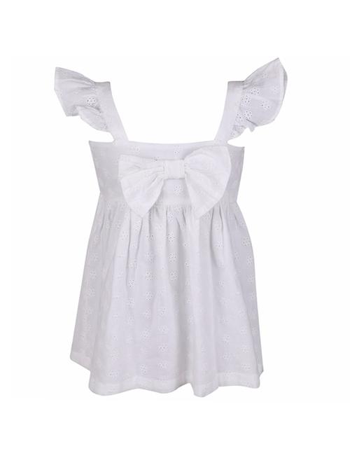 white cotton frock - 14336137 - Very Small Image - 1