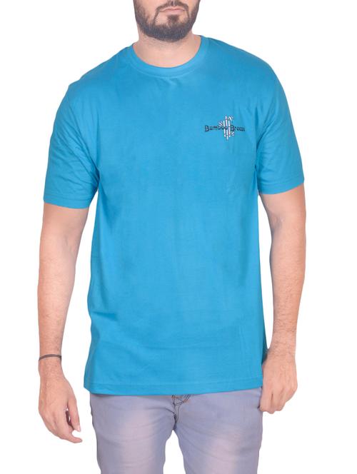 light blue cotton t-shirt - 14340275 - Very Small Image - 1