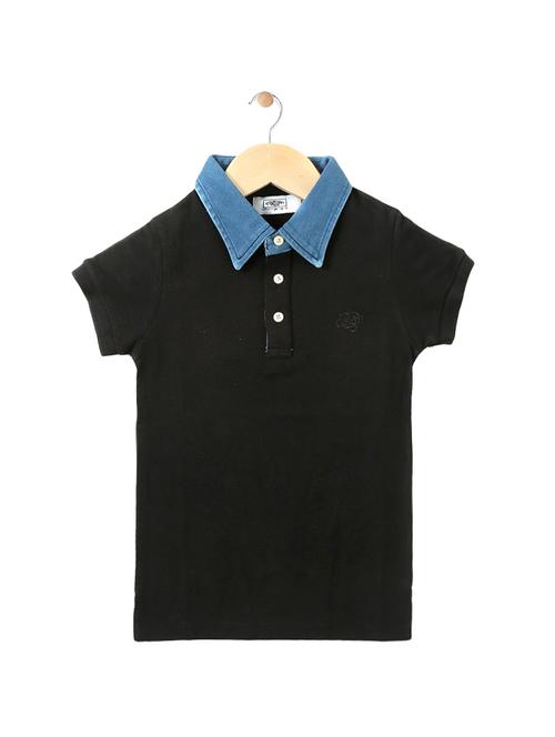 black cotton tshirt - 14341706 - Very Small Image - 1