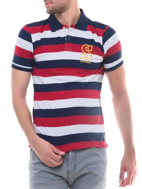 red cotton t-shirt - 14344942 - Very Small Image - 1