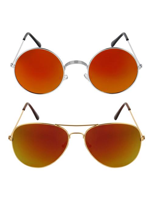 zyaden combo of 2 sunglasses - 14349818 - Very Small Image - 1