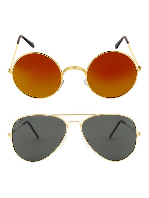 zyaden combo of 2 sunglasses - 14349833 - Very Small Image - 1