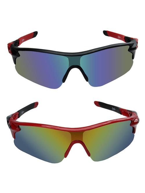 zyaden combo of sport sunglasses - pack of 2 - 14350925 - Very Small Image - 1