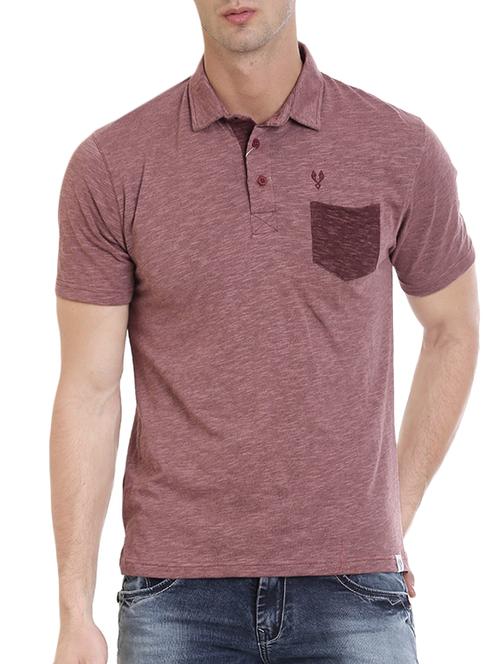 red cotton t-shirt - 14351634 - Very Small Image - 1