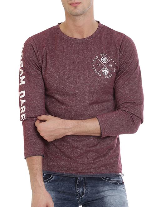 red cotton t-shirt - 14351648 - Very Small Image - 1