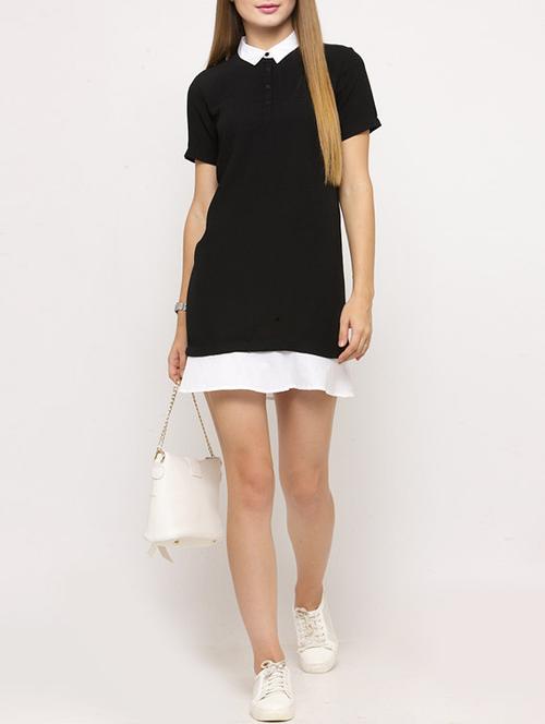 black a-line dress - 14352315 - Very Small Image - 1