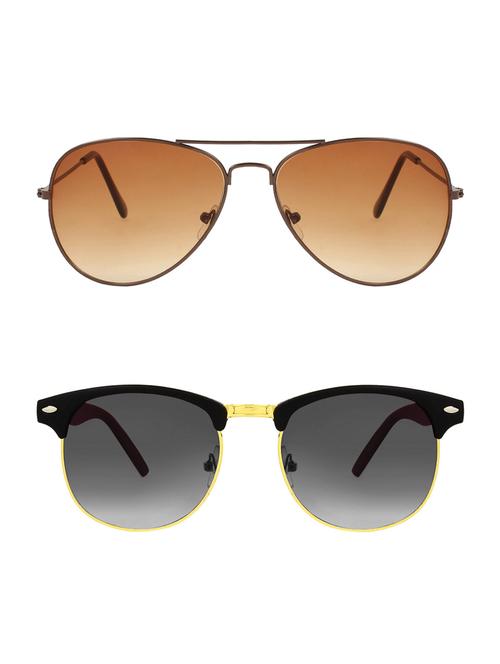 zyaden combo of 2 sunglasses - 14352485 - Very Small Image - 1
