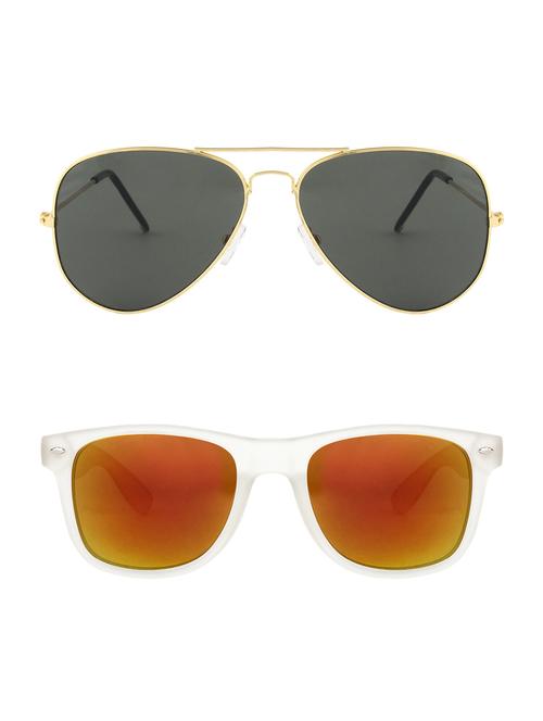 zyaden combo of 2 sunglasses - 14352499 - Very Small Image - 1
