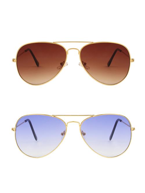 zyaden combo of 2 sunglasses - 14352545 - Very Small Image - 1