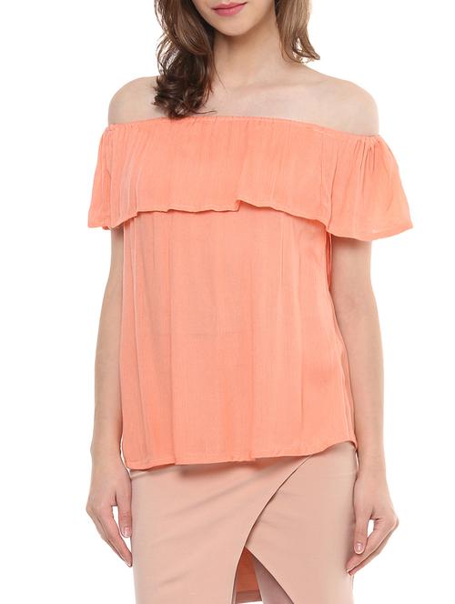 women's straight off shoulder top - 14353636 - Very Small Image - 1