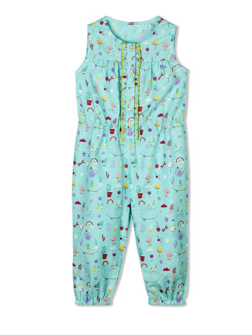 blue cotton playsuits twin sets & jump suit - 14355167 - Very Small Image - 1