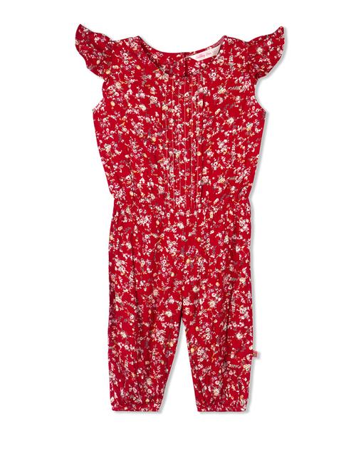 red rayon jump suit - 14355176 - Very Small Image - 1