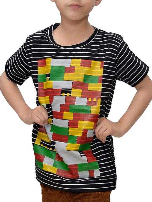 black cotton tshirt - 14362564 - Very Small Image - 1