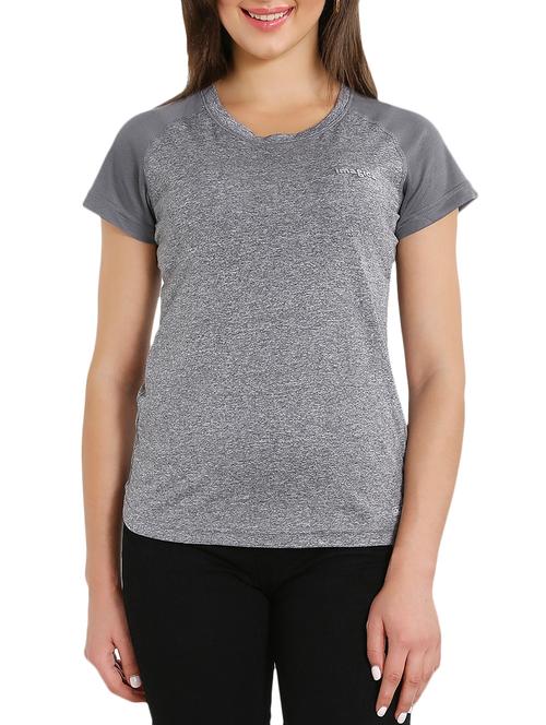 round neck grey regular tee - 14362793 - Very Small Image - 1