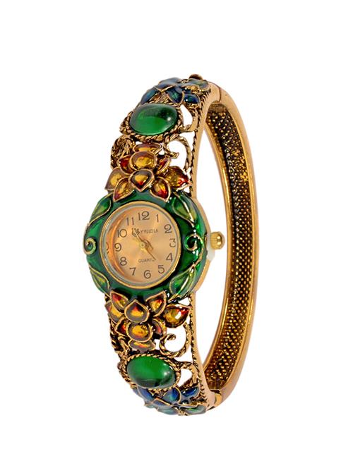 mansiyaorange desginer meena bracelet watches - 14363944 - Very Small Image - 1