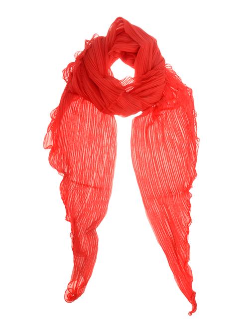red viscose scarf - 14366849 - Very Small Image - 1