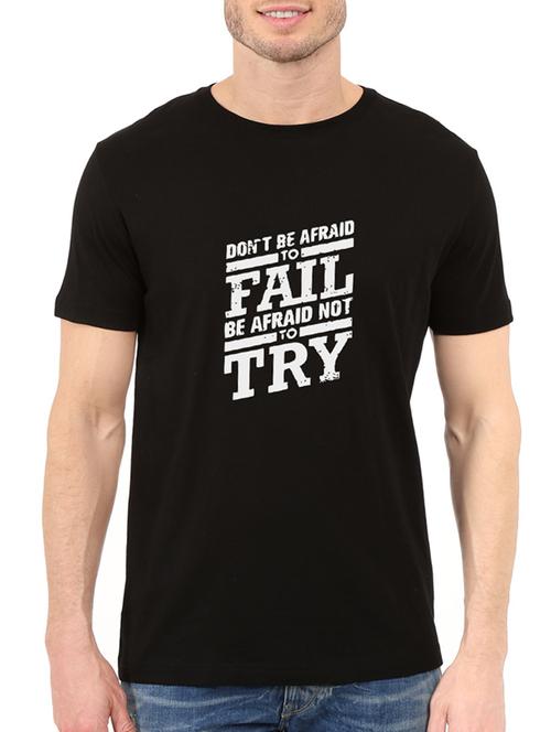 black cotton t-shirt - 14366869 - Very Small Image - 1