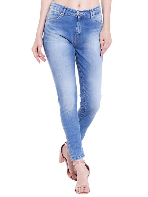 light blue skinny fit denim jean - 14367765 - Very Small Image - 1